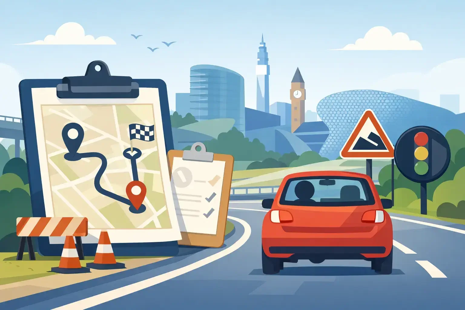Test Routes: Prepare for Birmingham Roads
