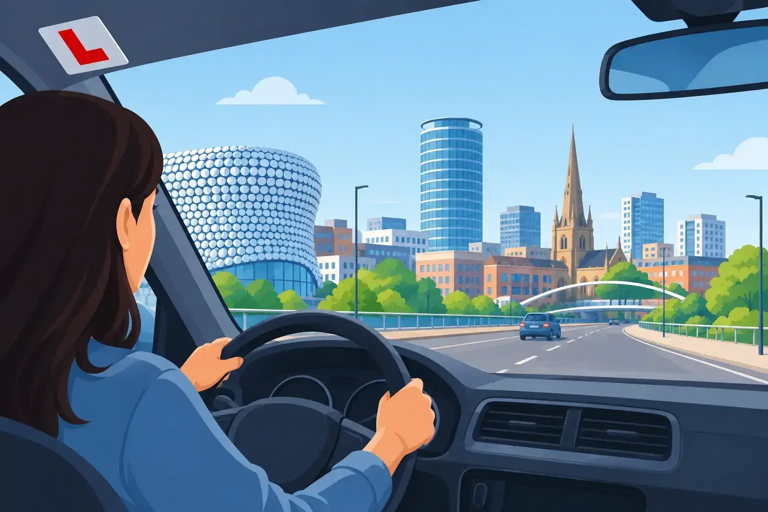 Birmingham City Centre Driving Guide for Learners